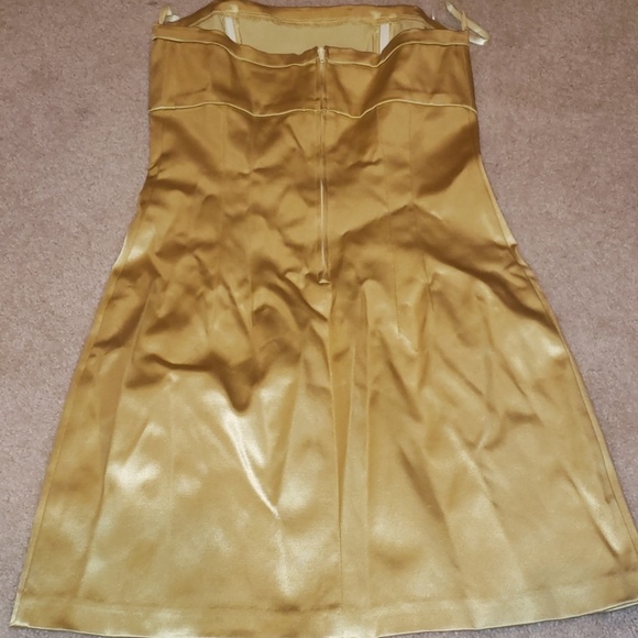 Cache gold dress small - Picture 2 of 2